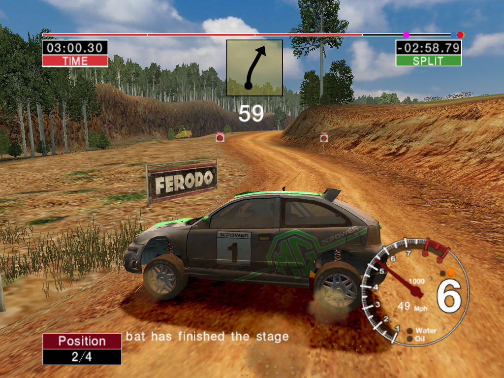 cars in colin mcrae rally 04 from good to bad